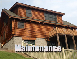  Harbinger, North Carolina Log Home Maintenance